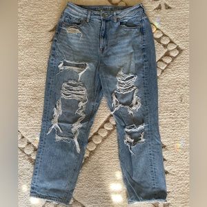 American Eagle ripped jeans